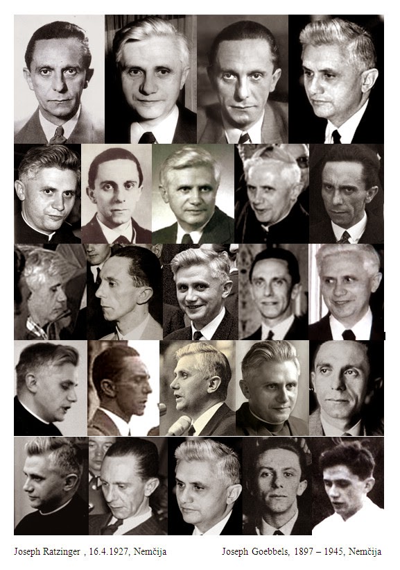 20 Joseph Ratzinger Joseph Goebbels