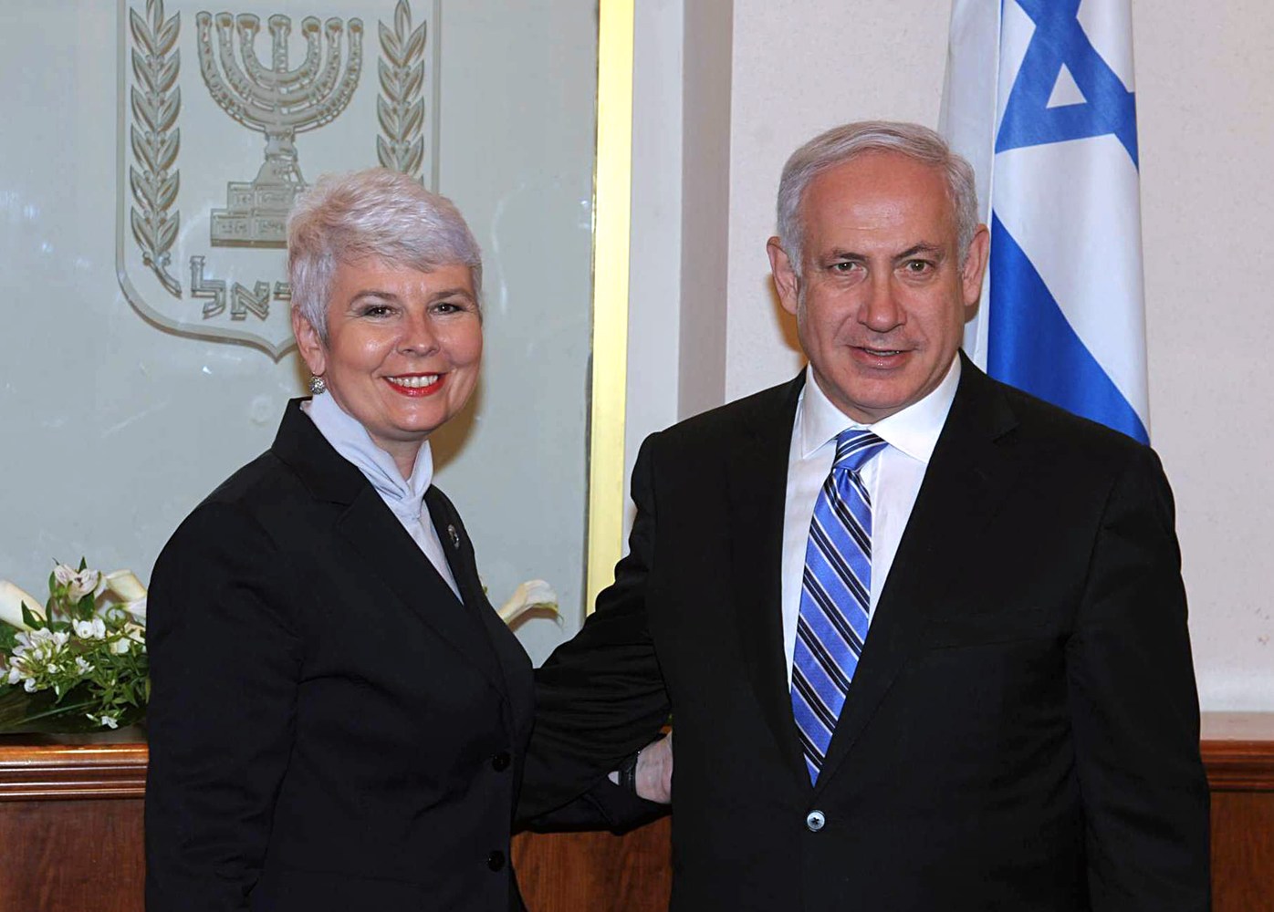 predsjednica vlade kosor sastala se s predsjednikom vlade drzave izrael netanyahuom